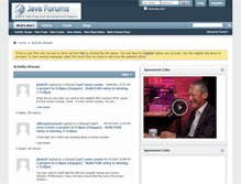 Tablet Screenshot of java-forums.org